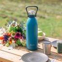 Bouteille isotherme - Matt - Bleu canard - 750ml