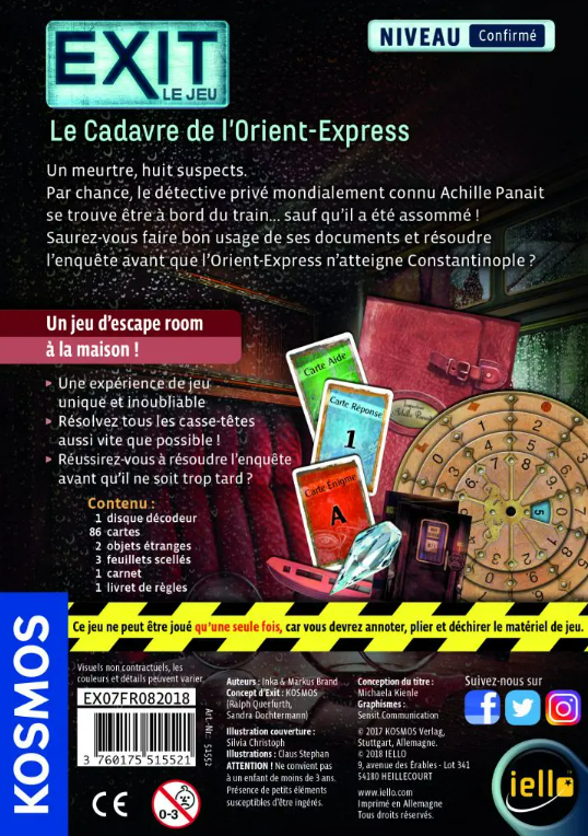 Exit - Le cadavre de l'orient-express