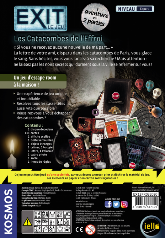 Exit -Les catacombes de l'effroi