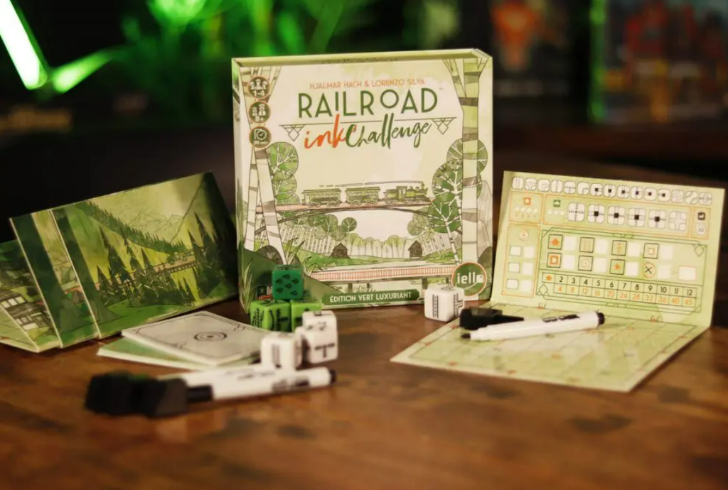 Railroad ink (Vert luxuriant)