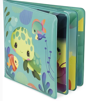Livre de bain magique tortues