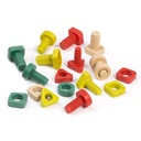 Miniland boulons et écrous 24pcs +4cartes