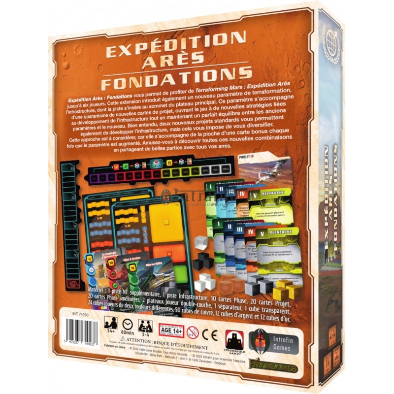 Terraforming Mars - Extension Expédition Arès - Fondations