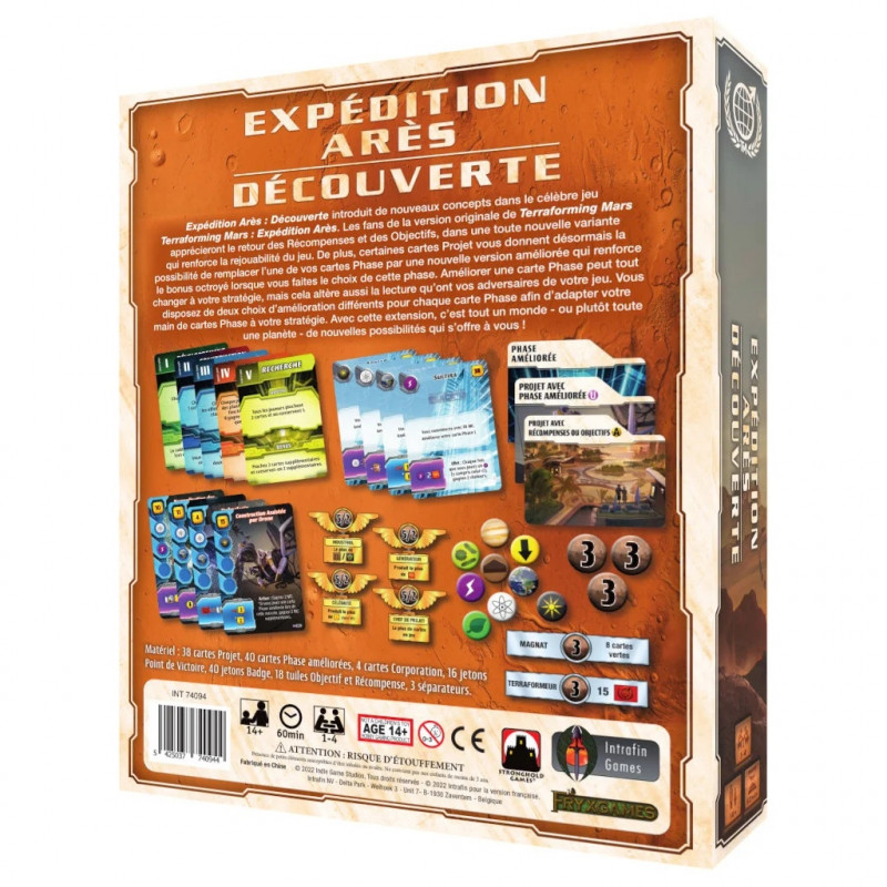 Terraforming Mars - Extension Expédition Arès - Découverte