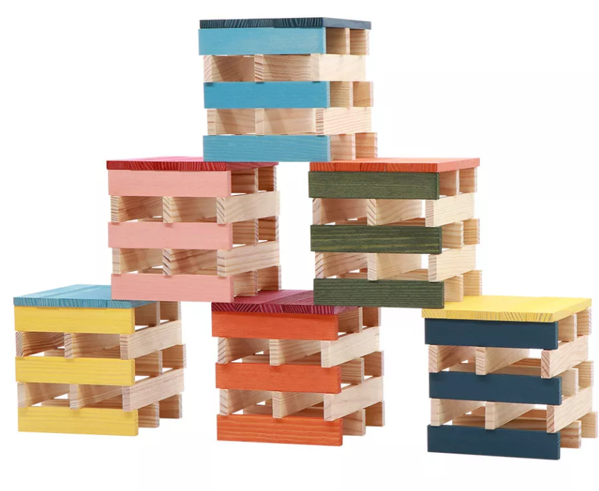 Kapla 100 pièces 8 couleurs