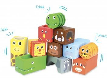Cubes sonores de la savane