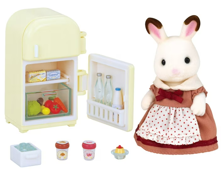 Sylvanian - Maman lapin chocolat/Réfrigérateur