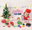 Sylvanian Families - Coffret traineau de noël Sylvanian