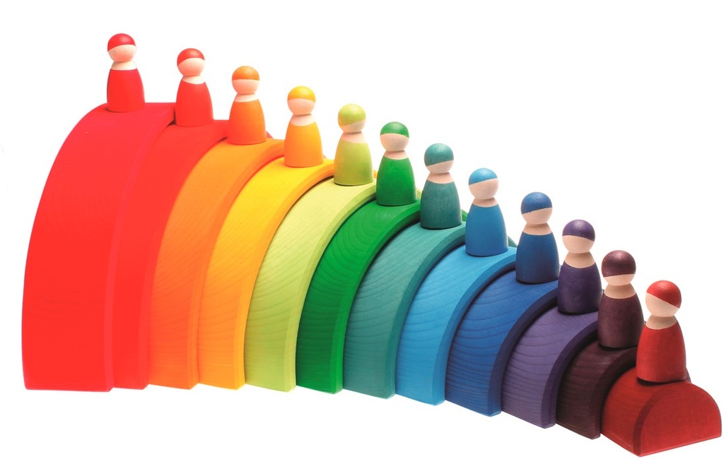 Grapat - Personnages multicolores