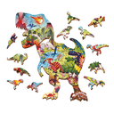 Ludattica Woody - Puzzle Les Dinosaures 48 pcs