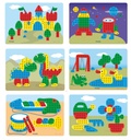 Miniland Mozaïque Pegs 10 mm avec Tableau + 240 Clous