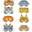Masques DIY Animaux de la Jungle