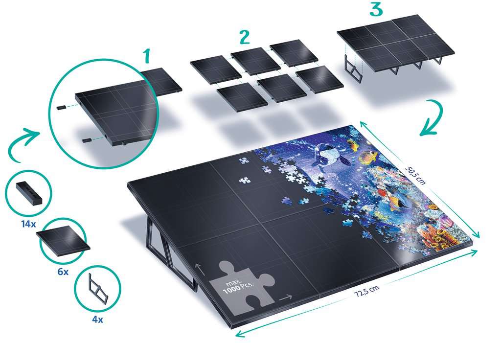 My Puzzle Friends - Chevalet pour Puzzle