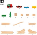 Circuit en bois 65 ième anniversaire