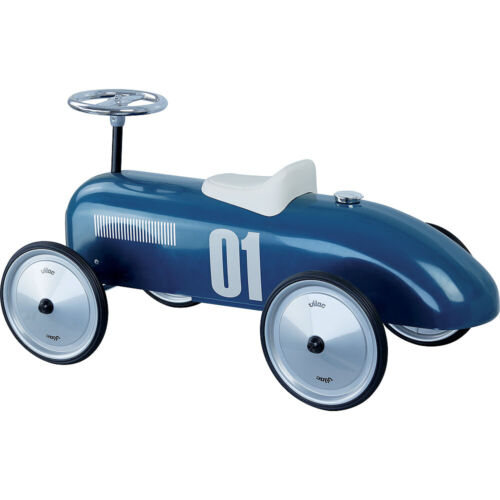 Porteur voiture métal - Bleu pétrole n°1 - Vilac