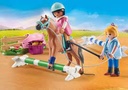 Playmobil Cavalière et cheval avec monitrice