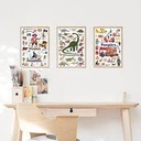 Mini Discovery Poster Les dinosaures