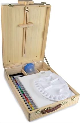 Atelier d'artiste et chevalet