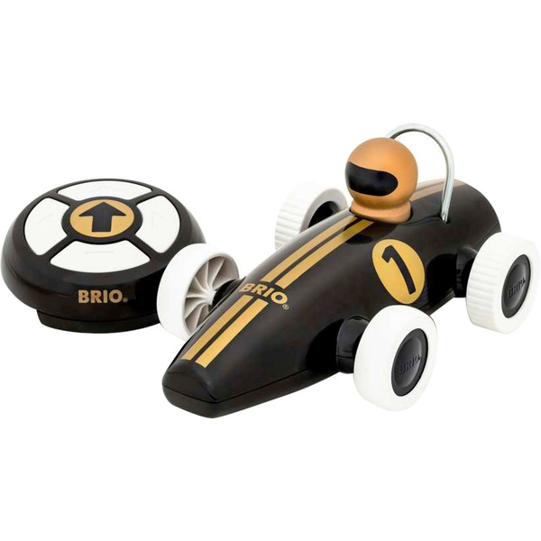 Brio Voiture de course avec télécommande noir et dorée