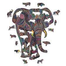 éléphant impérial puzzle bois 190pcs