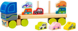 Cubika - Camion transporteur de voitures en bois