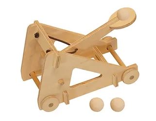 Manufacture en famille - la catapulte de Plywood
