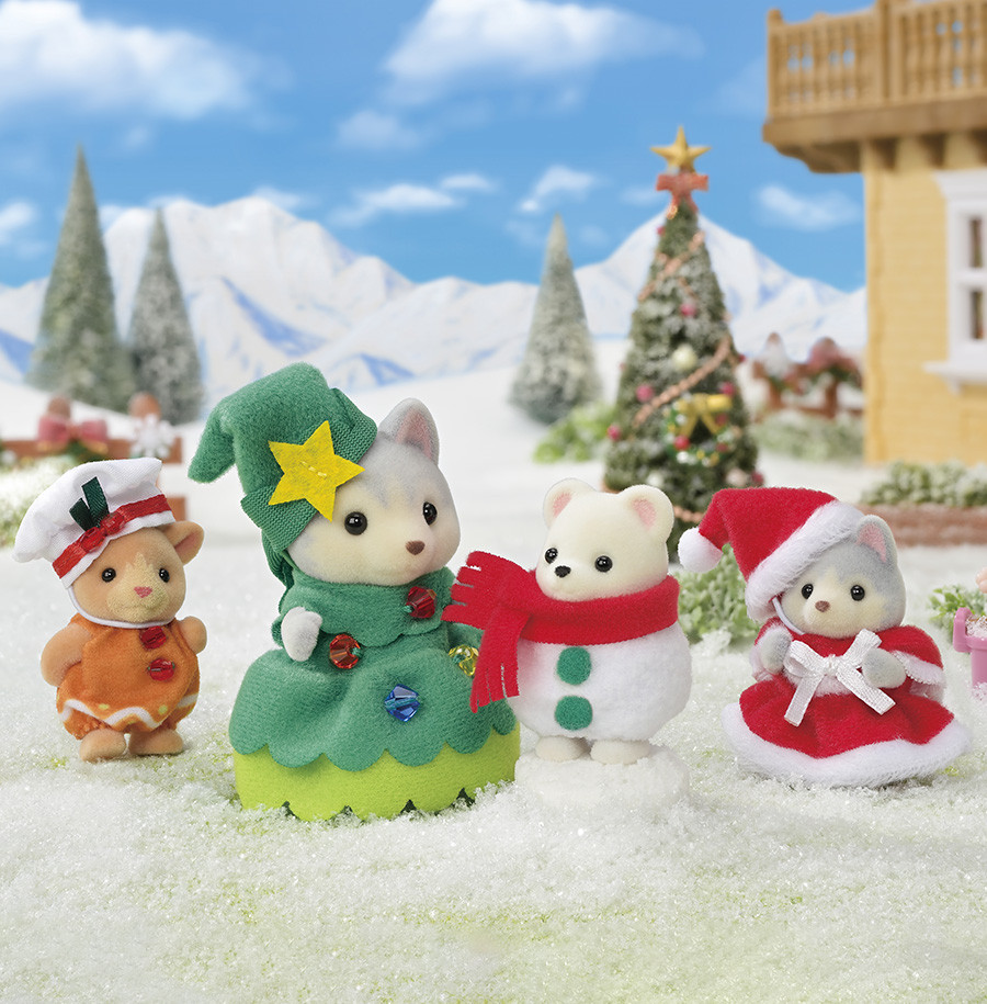 Sylvanian - Happy Christmas Friends