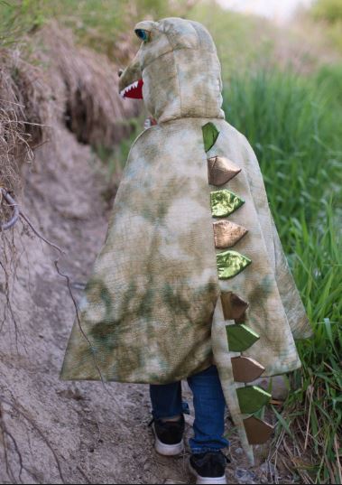 Déguisement - Cape de T-rex avec griffes 4-6ans
