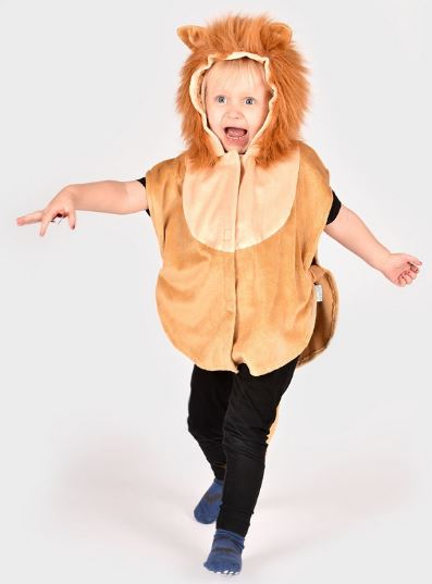 Déguisement mini cape lion 1-4 ans (Den Goda Fen)