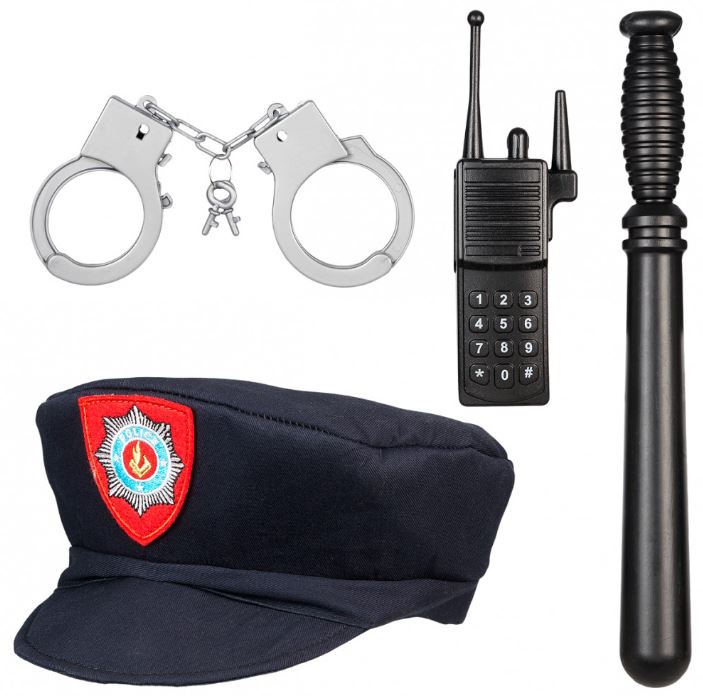 Déguisement de policier et accessoires 4-7 ans