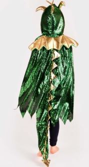 Déguisement dragon combinaison 4-5 ans  (Den Goda Fen