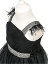 Robe noire Julietta 5-7ans