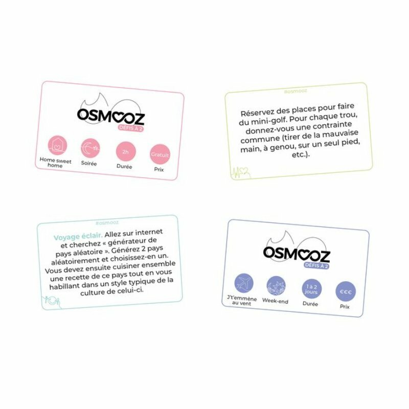 Osmooz défis à 2