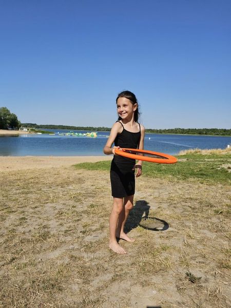 Beach Volley & Super disc XL (Frisbee) 2en1