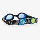 Lunettes de piscine Bling2o - SOLAR SYSTEM (Poussière d'Étoiles Noire)