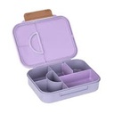 Bento Lunchbox Little Gang Coeur lila