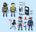PLAYMOBIL Action Heroes 71730 Police Figure Set Toy Figures Police Figure Toy for Children from 4 Years