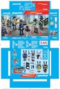 PLAYMOBIL Action Heroes 71730 Police Figure Set Toy Figures Police Figure Toy for Children from 4 Years