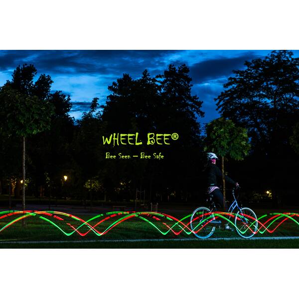 WHEEL BEE LED Bicycle Lights Twister, 2pcs. Blistercard
