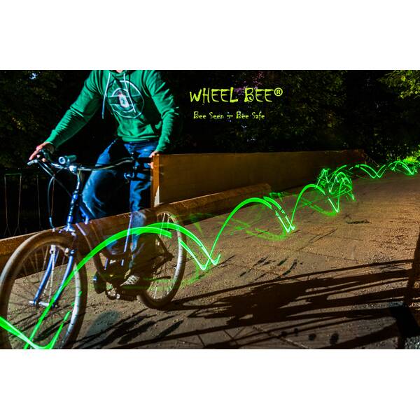 WHEEL BEE LED Bicycle Lights Twister, 2pcs. Blistercard