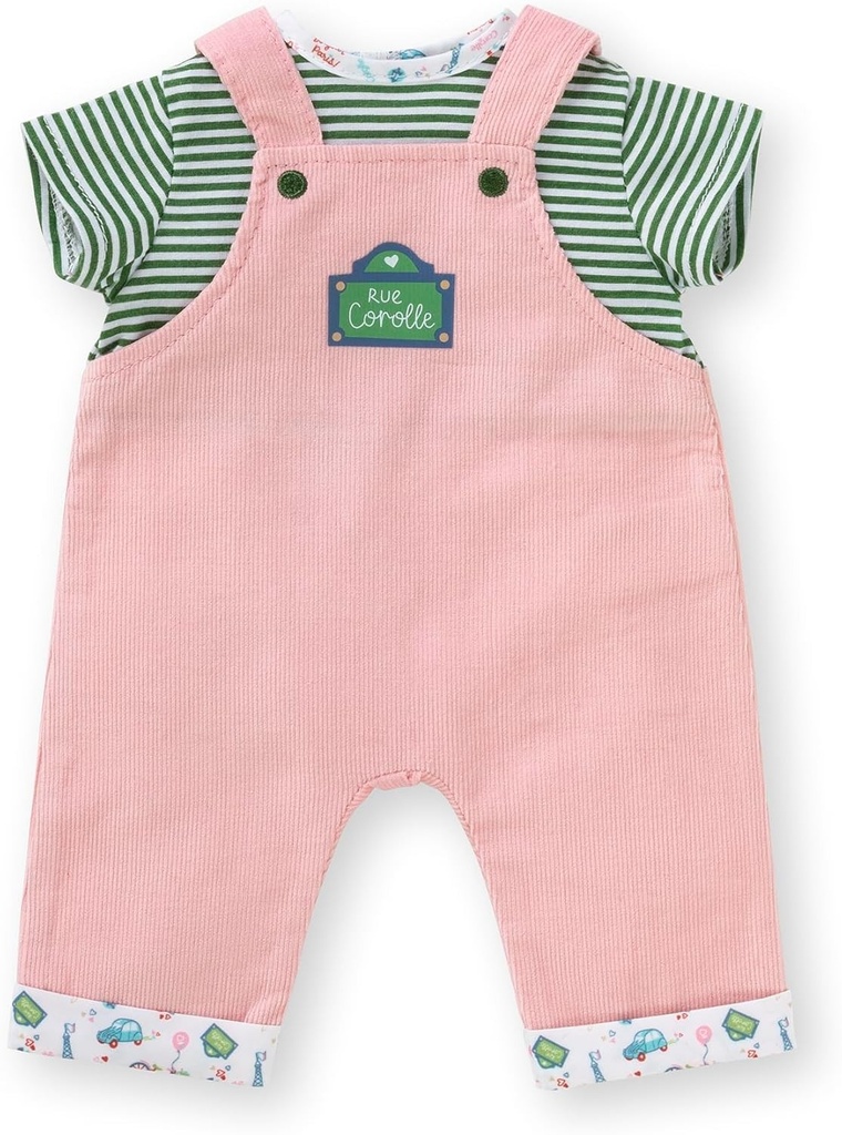 Corolle - T-shirt En Overall Een Weekend in Parijs Kleding Voor Poppen 36 Cm Vanaf 2 Jaar 9000141700