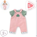 Corolle - T-shirt En Overall Een Weekend in Parijs Kleding Voor Poppen 36 Cm Vanaf 2 Jaar 9000141700