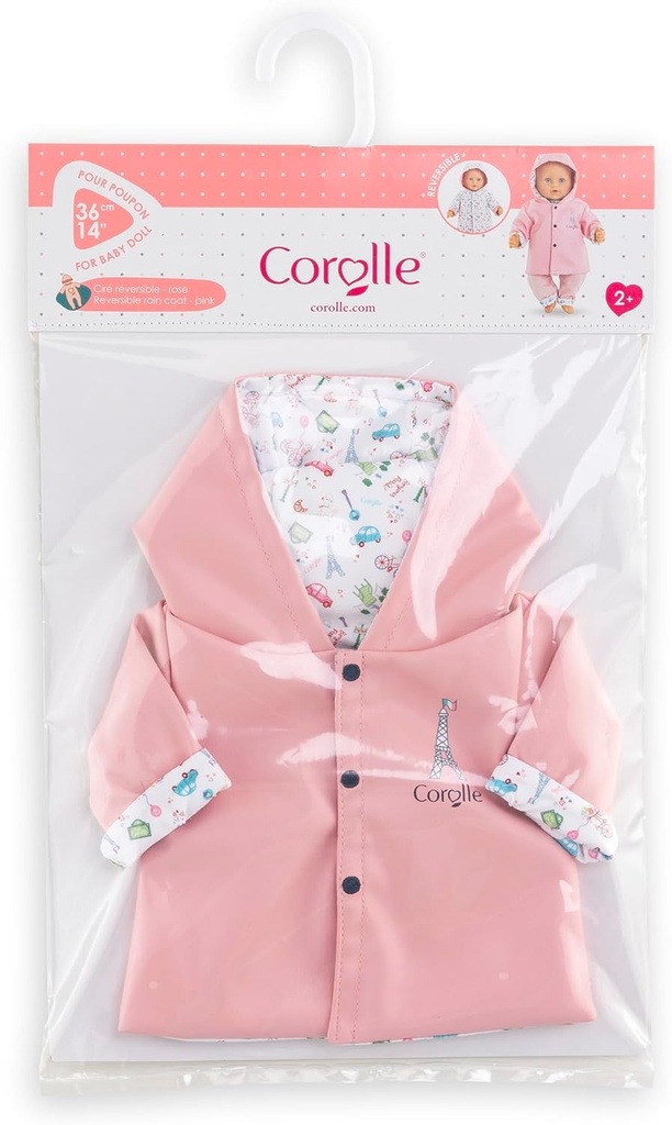 Corolle - Omkeerbare Was Een Weekend in Parijs Kleding Voor Poppen 36 Cm Vanaf 2 Jaar 9000141730