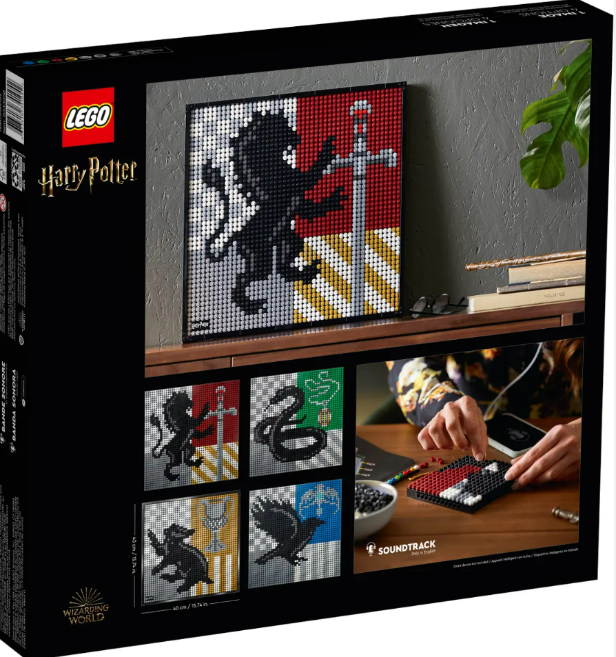 Lego Art - Harry Potter Les Blasons de Poudlard  - 4249 pcs