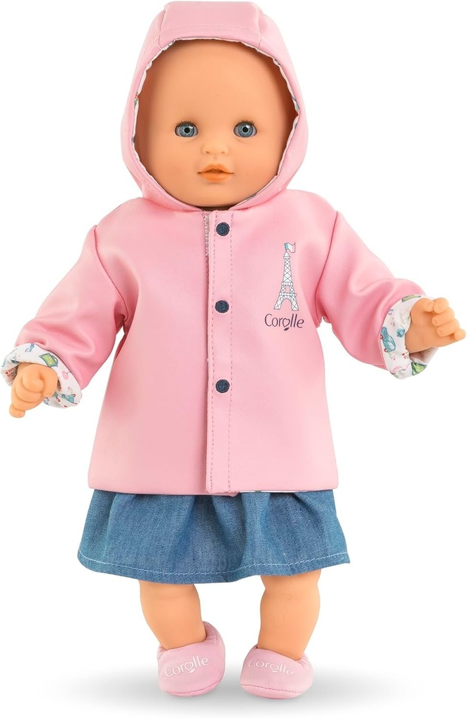 Corolle - Omkeerbare Was Een Weekend in Parijs Kleding Voor Poppen 30 Cm Vanaf 18 Maanden 9000111070