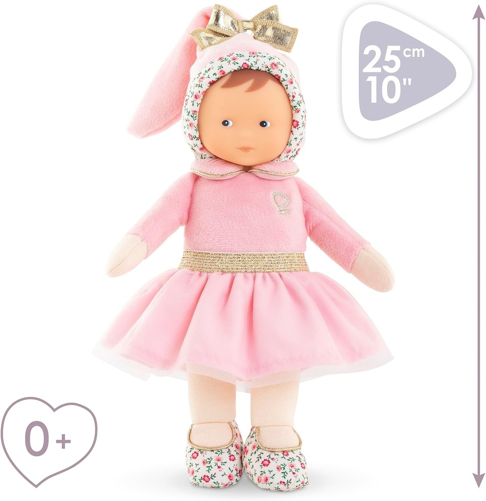 Corolle - Mon Doudou Miss Ballerina Roze Granadine 25 Cm Vanaf De Geboorte 9000010200