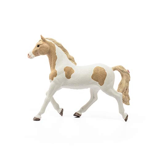 Schleich Horse Club, Realistic Horse Toys for Girls and Boys Paint Horse Mare Spotted Horse Toy, Ages 5+