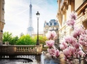 Ravensburger Puzzle 12000366 - Frühling in Paris - 500 Teile Puzzle Für Erwachsene Und Kinder Ab 12 Jahren Stadt-Puzzle Paris Neues Design
