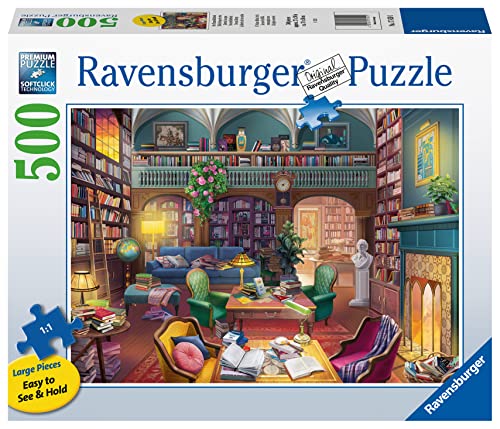 Dream Library 500 Piece Jigsaw Puzzles for Adults and Kids Age 10 Years up