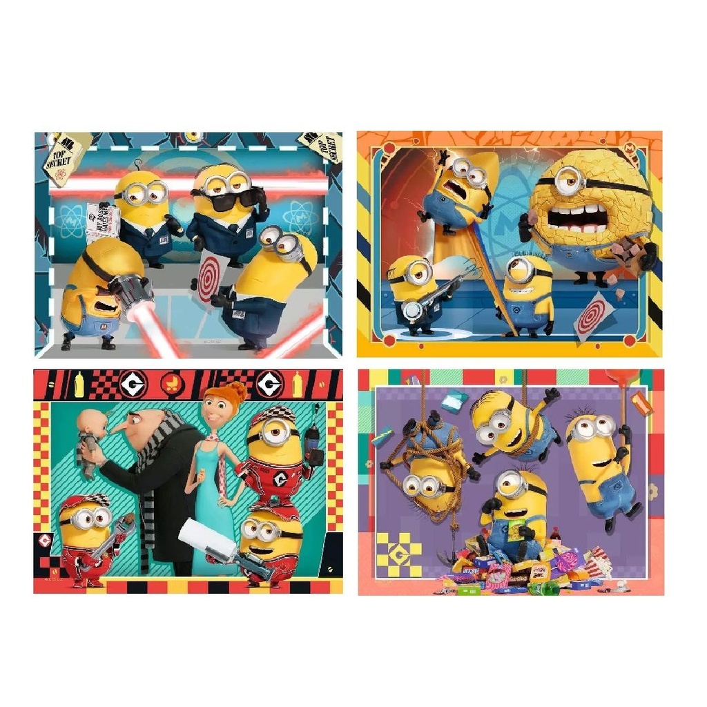 Ravensburger Despicable Me 4 Jigsaw Puzzles 4 in a Box
